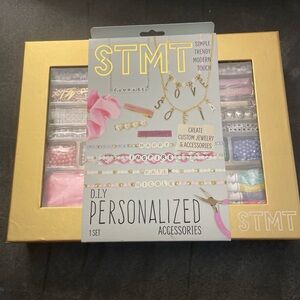 STMT DIY Personalized Accessories Jewelry Making Kit Alphabet Beads Set